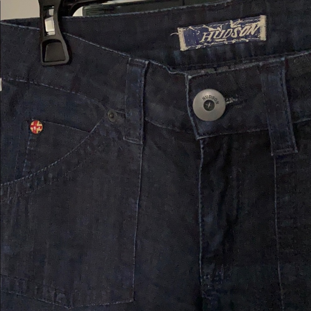 Hudson dark denim flared jeans- size 25 waist